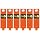 Heavy-Duty Wrap-It Storage Straps - 13-inch (6-Pack) Blaze Orange