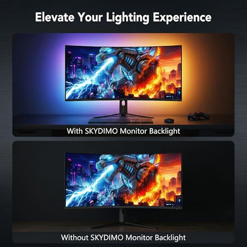 Skydimo 27'' ARGB Led Strip Lights, PC Sync Monitor Backlight