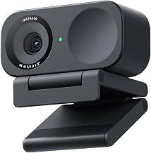 Insta360 Link 2C - 4K Webcam for PC/Mac, 1/2" Sensor, Auto Framing, HDR, AI Noise-Canceling Mic, Gesture Control for Streaming, Video Calls, Gaming, Works with Zoom, Teams, Twitch & More - Image 1