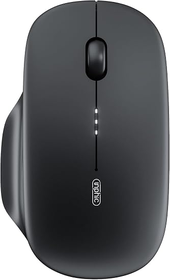 INPHIC Wireless Mouse for Laptop, 2.4G Rechargeable Computer Mouse 2400DPI