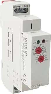 GRT8-B1 Delay Off Time Relay 0.1s-10day Delay 16A AC/DC 12-240v DIN Rail Mount - Image 1