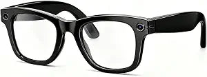 Uigsas Camera Glasses AI Smart Glasses with Camera,Video Recording Bluetooth Glasses for Men Women 4K HD Outdoor AI Video Glasses for Real Time Translation