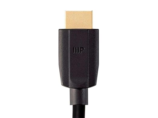 Monoprice High Speed HDMI Extension Cable - 48Gbps, Ultra 8K, Dynamic HDR, eARC, 1 Feet, Black - DynamicView Series