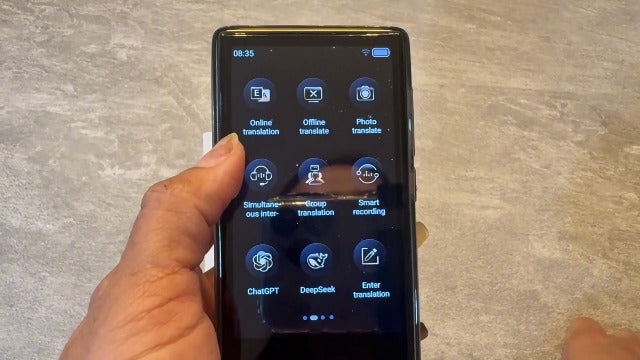 Language Translator Device 2025, AI & ChatGPT & No WiFi Needed, Real-Time Two Way Voice/Photo Translation, 148+ Languages Offline/Online, Portable for Business, Learning & Global Travel