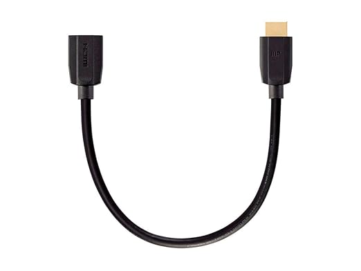 Monoprice DynamicView Ultra 8K HDMI Cable - Up To 8K@60Hz, High Speed, 48Gbps, Dynamic HDR, eARC, 3 Feet, Black