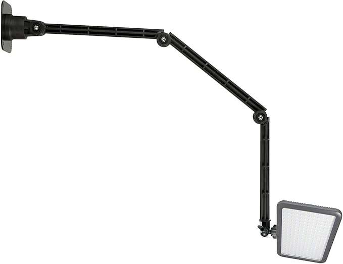 Video Light Wall Mount Holder Stand Compatible with All Ring Lights,RGB Lights and Photography Lamps