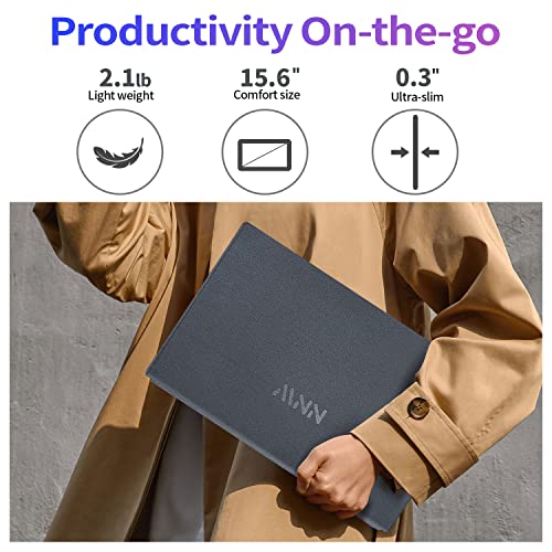 MNN 15.6" FHD 60Hz Portable Monitor USB-C HDMI IPS HDR Gaming Laptop - Image 6