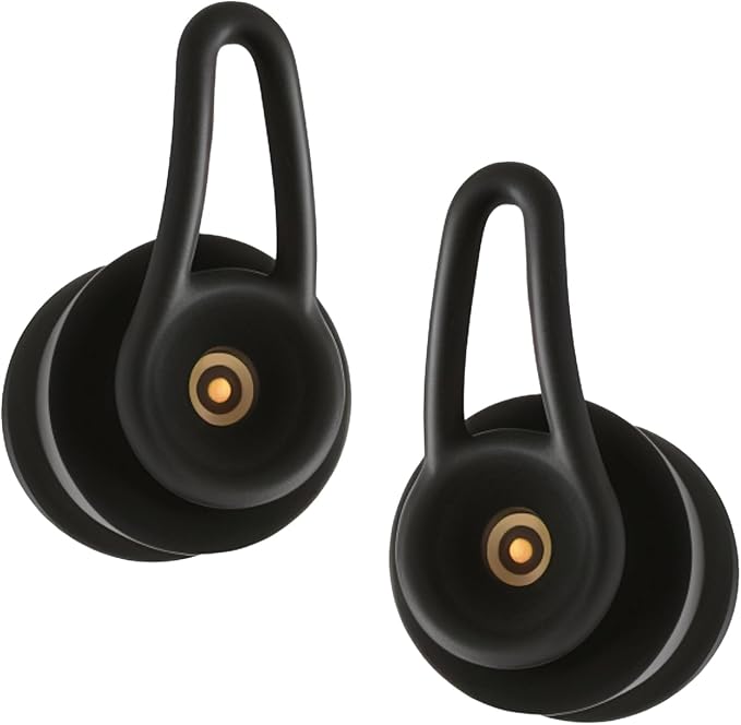 Side Sleeper Earplugs - Pain-Free 52dB Noise Reduction for Sensitive Ears, Anti-Slip 3-Layer Design, Reusable Family Set (S/M/L) with Case