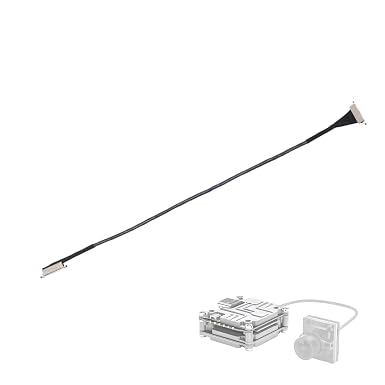 FPV Digital System Coaxial Cable 60/65/100/130/150/200/300mm Compatible with DJI O4 Air Unit PRO Lite, for RC FPV Freestyle Racing Drone DIY Parts (20cm-for O4 Lite/Pro)