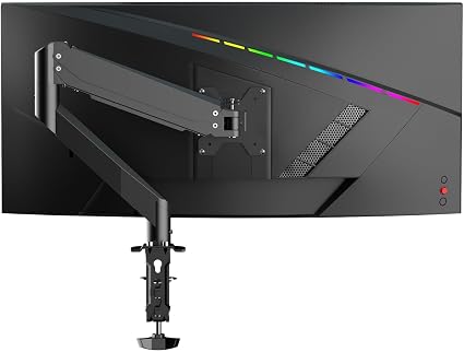 Pholiten Adjustable Single Monitor Mount for 17-35" Screens, Up to 24lb