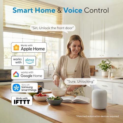 ULTRALOQ Bolt Fingerprint WiFi Smart Lock with Senso - Image 5