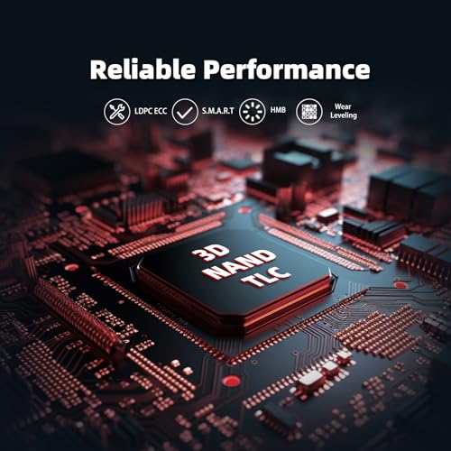 KingSpec NX Series 1TB Gen3x4 NVMe M.2 SSD, Up to 3500MB/s, 3D NAND Flash M2 2280 Internal Solid State Drive, for Desktop and Laptop