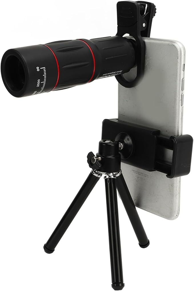 High Power 28x HD Phone Telephoto Lens Cell Phone Camera Lens Kit 198 Degree Ultra Wide Angle Fisheye Lens