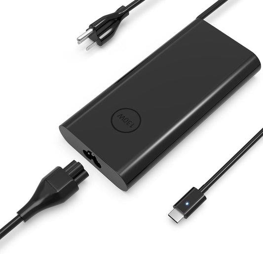 130W USB C Laptop Charger Compatible with Dell Pro Max 16