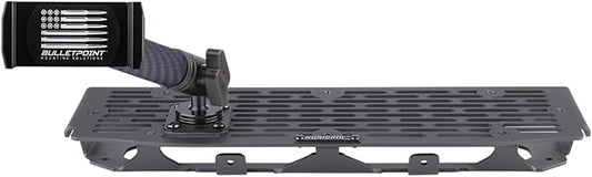 Bulletpoint Mounting Solutions RubiGrid Metal Dash Mount Phone Holder Compatible with 2021-2025 Ford F-150 and 2021-2023 Ford Raptor (Spring-Loaded)