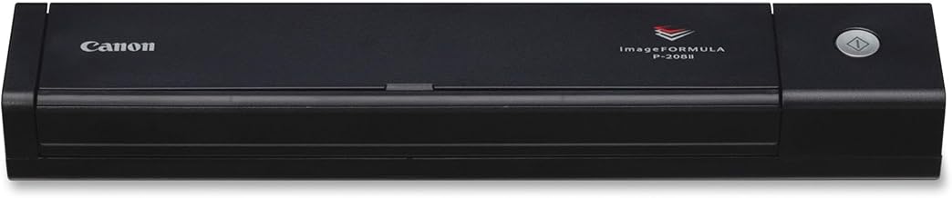 Canon imageFORMULA P-208II Personal Document Scanner, 1.5" x 12.3" x 2.2"