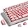 OHY XVX Blush Pink Jelly Keycaps 132 Keys MX Mechanical Keyboard Custom Set