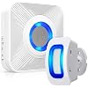 Fosmon WaveLink Wireless Driveway Alarm Chime, 1 Sensor 1 Receiver