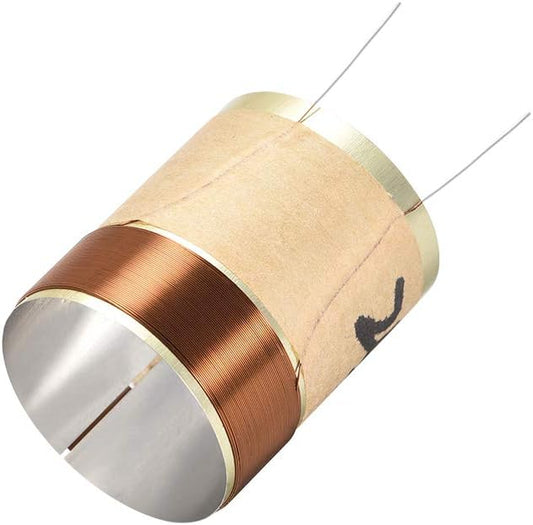 uxcell 25.5mm 1" Woofer Voice Coil Dual Layers Round Copper Wire Bass Speaker Replace Parts