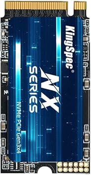 KingSpec 256GB M.2 2242 NVMe SSD - Up to 3500 MB/s Read Speed, PCIe 3.0 SSD with 3D NAND Flash, Compatible with PC, Laptop and Desktop