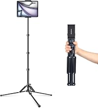 elitehood 65in Portable & Lightweight Aluminum iPad Tripod Stand for Music
