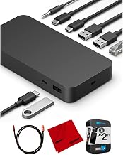 Microsoft T8H-00001 Surface Dock Thunderbolt 4 Docking Station Bundle - Image 1