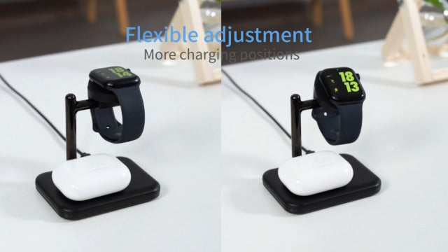 2 in 1 Charger Stand for Apple Watch and AirPods - Image 8