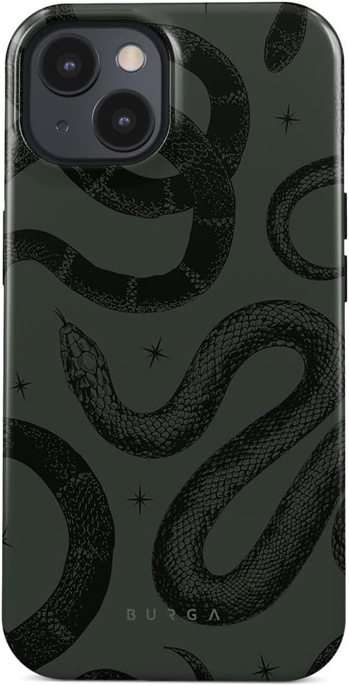 BURGA Phone Case for iPhone 15 - Cute, Trendy, Aesthetic, Pattern Phone Cover, Hard Shell Protection - fits Apple iPhone 15 Case for Women and Men
