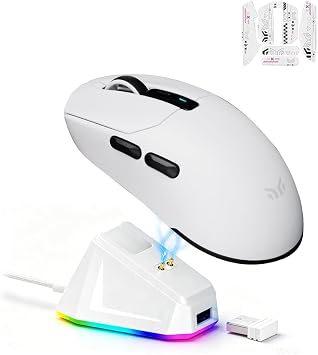 Tyrfing V1 Tri-Mode Wireless Gaming Mouse White