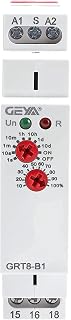 GEYA Delay Off Single Function Time Relay 1 Output 16A Electronic Power Off Timer Delay Relay(GRT8-B1,AC230V) - Image 1