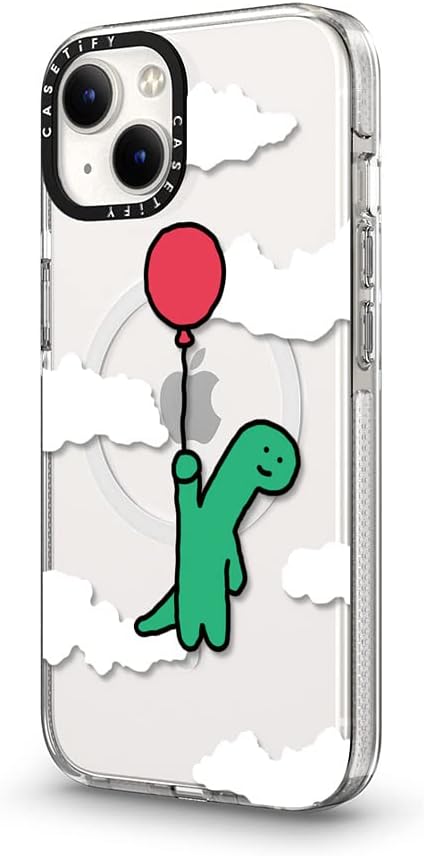 CASETiFY Clear iPhone 14 Case [Not Yellowing / 6.6 ft. 3X Military Grade Drop Protection/Magsafe] - I'm Leaving This Planet - Clear