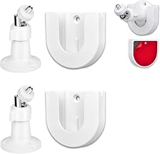 2pack Strong Adhesive Wall Mount +Adjustable Indoor/Outdoor Security Wall Mount Compatible with Arlo Pro/Pro 2/Pro 3/Ultra/Ultra 2,Ring Indoor Cam(1st Gen) , eufyCam E/2C - Image 1
