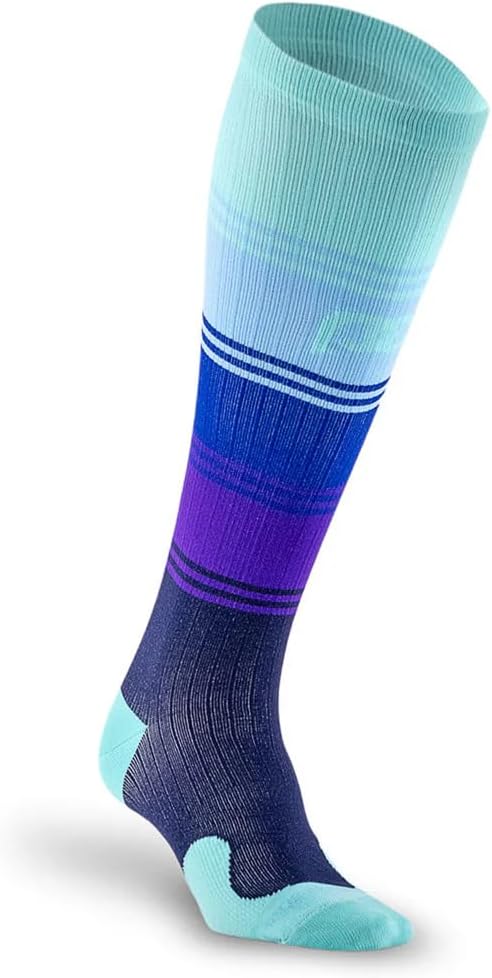 PRO Compression Running Marathon Socks - Calf-Length Travel and Sports Compression Socks for Foot and Ankle Support, Unisex