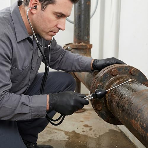 Angoily Water Leak Sensor, 35" Underground Pipe Leak Detector Detection