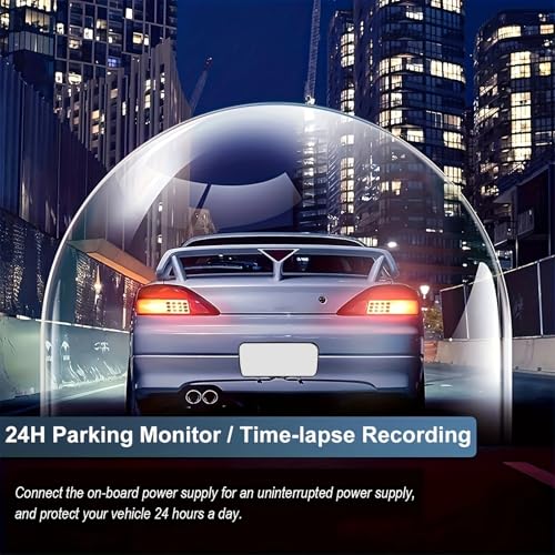 Hardwire Kit for 24H Parking Mode, Suitable for Dash Cam K80