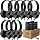 20 Pack Bulk Headphones for Classroom, Kids Wired Headphone for School Students K-12, Affordable Classroom Headphones, On-Ear with 3.5mm Plug(Black)