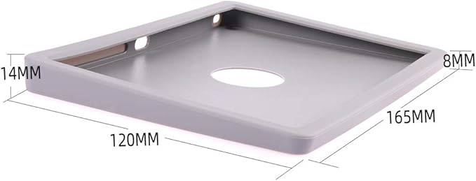 Silicone case for Magic Trackpad 2 Silicon case for Apple Wireless Touchpad Apple Trackpad Protective Cover，Anti-dust and Anti-Scratch Washable Wear-Resistant Silicone Skin (Dark Gray)