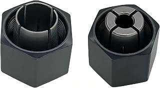(2 Pack) 1/4" and 1/2" Router Collet Kit For Dewalt 326286-04 326286-03 - Image 1