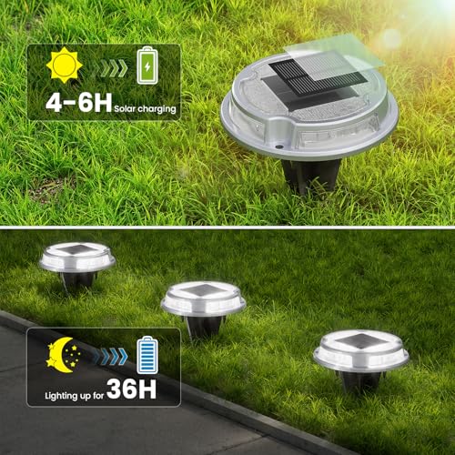 Solar Driveway Lights 12-Pack — Improved Night Safety - Image 4