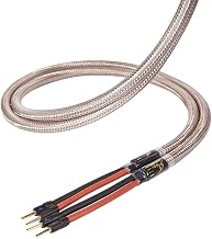 MPS E-330SP MK2 HiFi 99.99997% OCC 24K Gold Plated Banana Speaker Connector Plug Bi Wire Speaker Audio Cable Amplifier 1 Pair (2.5m) - Image 1