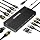 ANYOYO USB C Docking Station, 14 in 1 USB Hub for 3 Monitors, Dual 4K@60Hz HDMI & USB-C Video, 4xUSB-C(10Gbps),3X USB-A, Ethernet, SD/TF& 3.5mm Audio – Multiport Adapter for Lenovo/Dell/HP (Black) - Image 9