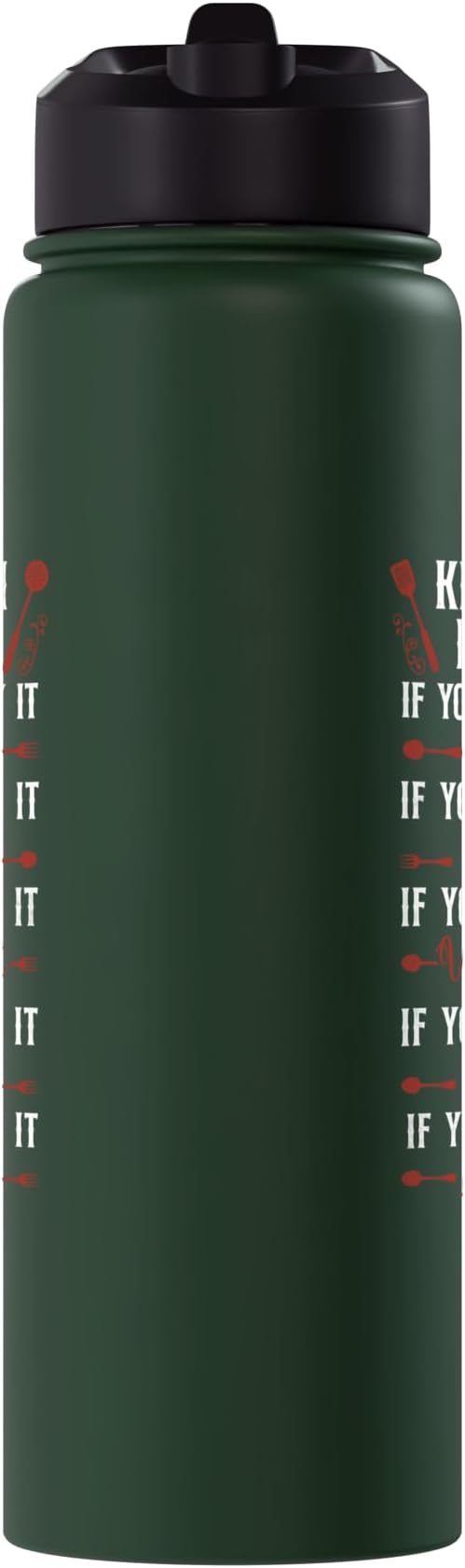 Cooking Cook Kitchen Chef Stainless Steel Insulated Water Bottle