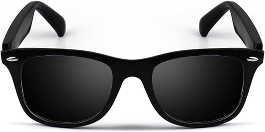 Smart Glasses for Men Women, Open Ear, UV Protection, Polarized Bluetooth Sunglasses with Mic Speakers, Touch & Voice Assistant Compatible - Up to 6 Hrs Battery, Smart Sunglasses for outdoor sports