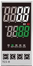 PID Temperature Controller Timer Thermometer Relay K-Type 400℃ AC100~220V Integration Control Instrument Buzzer Alarm(TC5-S) - Image 1