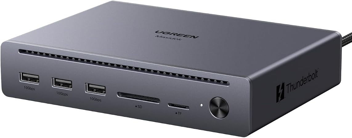 UGREEN Maxidok Thunderbolt 5 Docking Station, Triple 4K@144Hz, 3xTBT5 Port