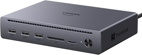 UGREEN Maxidok Thunderbolt 5 Docking Station, Triple 4K@144Hz, 3xTBT5 Port - Image 1