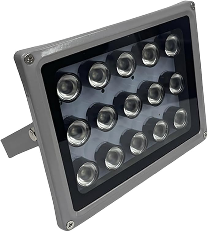 IR Illuminator for CCTV Security Cameras,12V ir Light 20 LED Infrared Illuminator Lights, Rainproof, Automatic Switch at Night (20-lamp IR Illuminator)