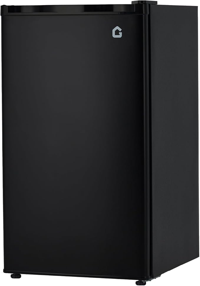 Garvee 3.2 Cu. Ft. Compact Refrigerator | Single Door Mini Fridge with Energy-Efficient & Quiet Operation | for Dorm, Office, Bedroom, Kitchen, Bar Use with Adjustable Shelves
