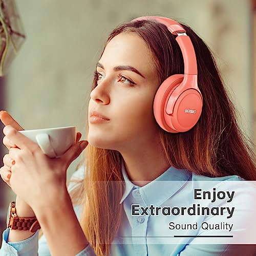 BERIBES Bluetooth Headphones Over Ear Wireless HiFi Stereo Headsets 65H 6EQ