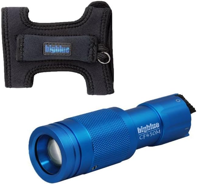 BigBlue CF450 Mini, 450 Lumens Light with Batteries & Glove